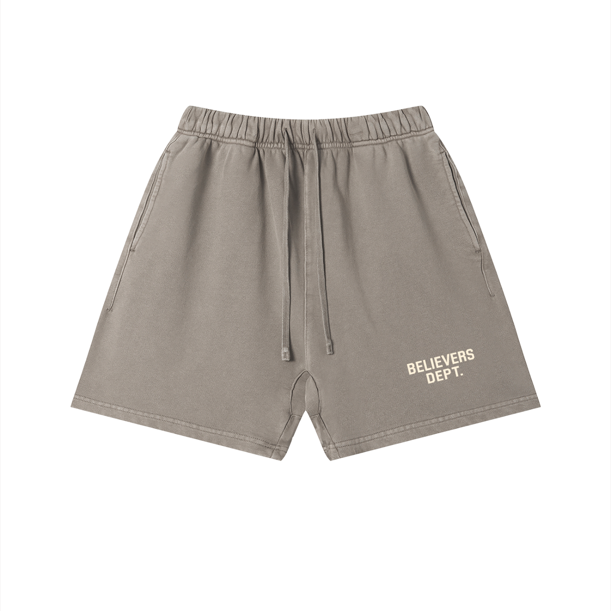 Unisex Vintage Wash Cotton Shorts