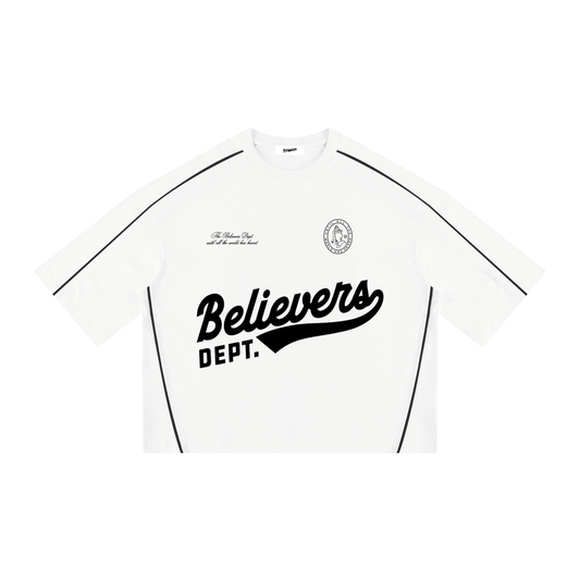 BLVRS Heavyweight Boxy Piping T-Shirt